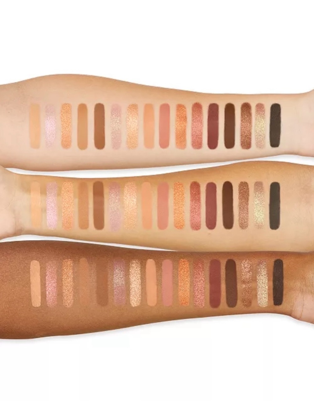 Too Faced Warm Glow Eyeshadow Palette - Brown, Gold, Peach, Pink - Picture 4 of 5